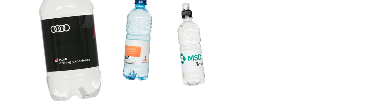 Flaschen Quellwasser mit Ihrem eigenen Etikett- und Logo-Aufdruck