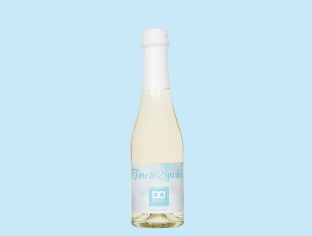 Secco Vino Frizzante mit Logo 20 ml.