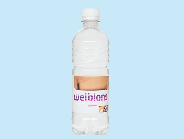 Wasserflasche mit Logo 50 cl. Schraubverschluß 2