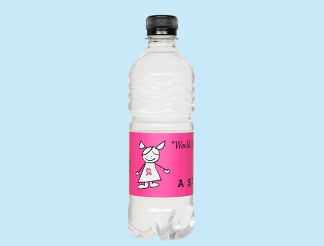 Wasserflasche mit Logo 50 cl. Schraubverschluß 3