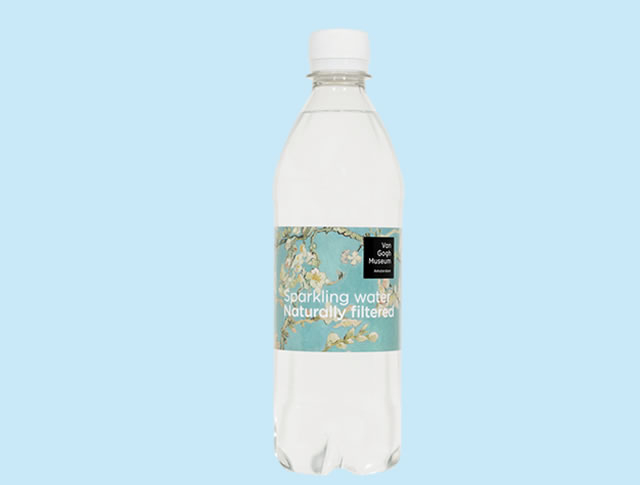 Billige Wasserflasche mit Logo 50 cl. Schraubverschluß